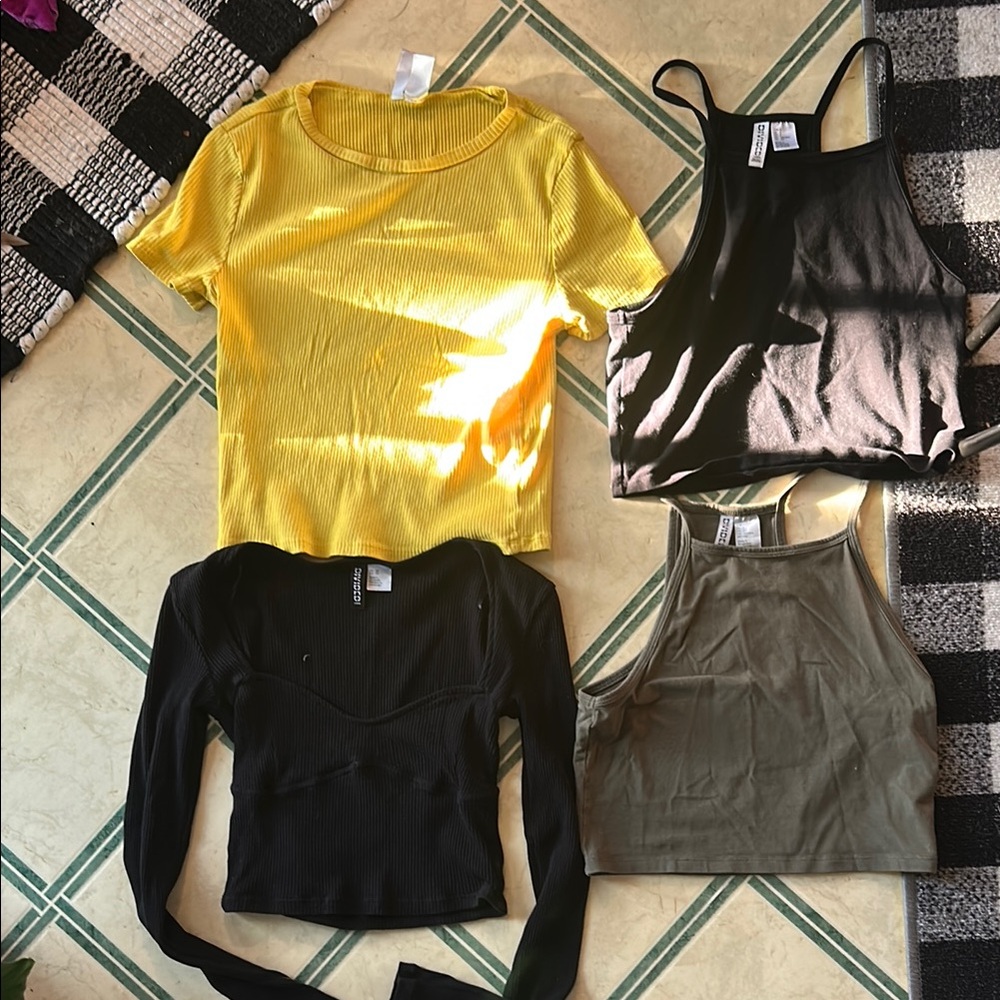 4 Dividend Crop Top Bundle